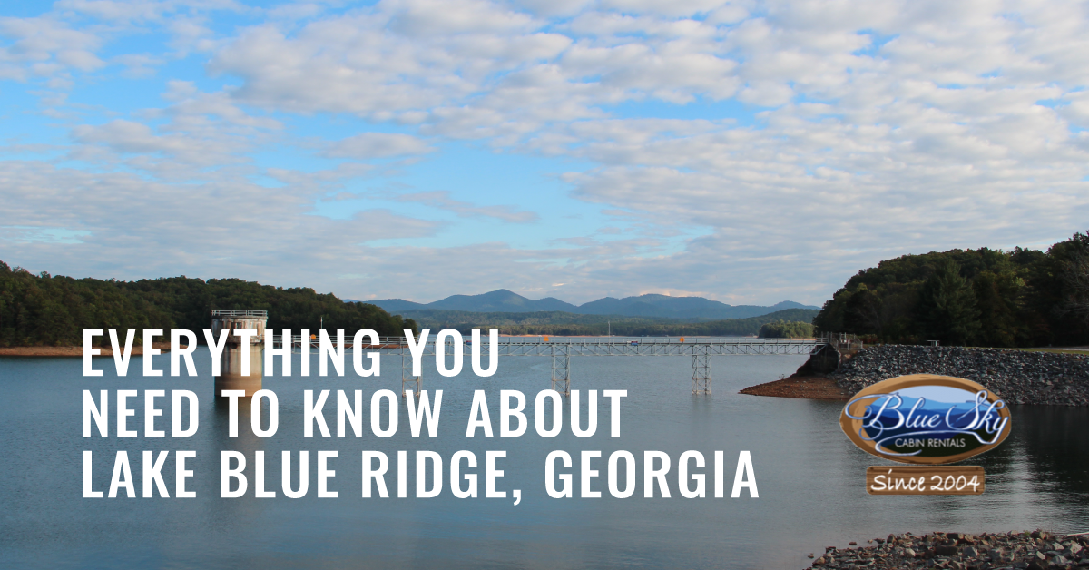 Lake Blue Ridge, Fishing, Boating & Fun! Blue Sky Cabin Rentals